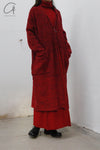 Daniel Andresen loose cardigan Hylia red